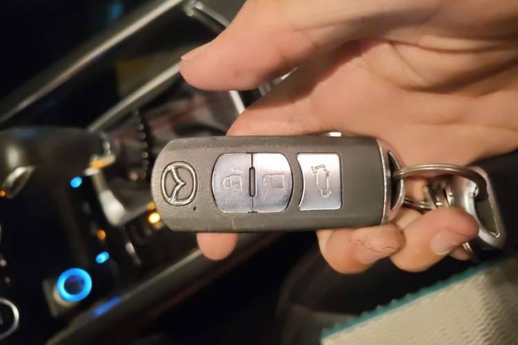 Used Mazda CX-5 2021 2.5L Automatic Two-Wheel Drive Black Knight Vehicle Key