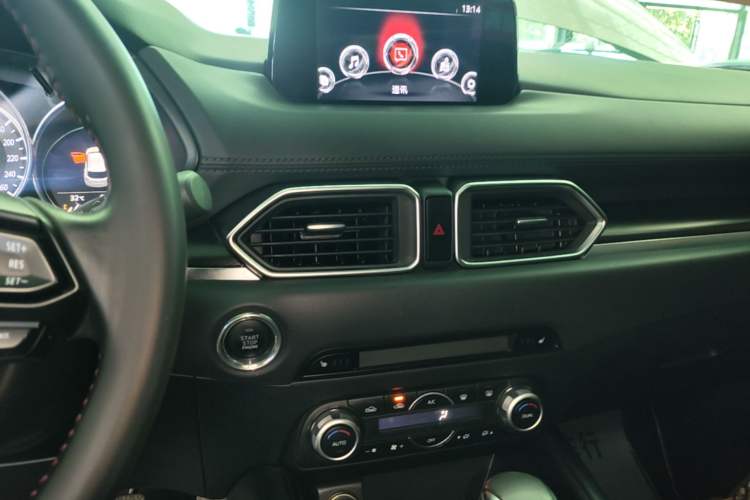 Used Mazda CX-5 2021 2.0L Automatic Two-Wheel Drive Black Knight Audio And AC Panel