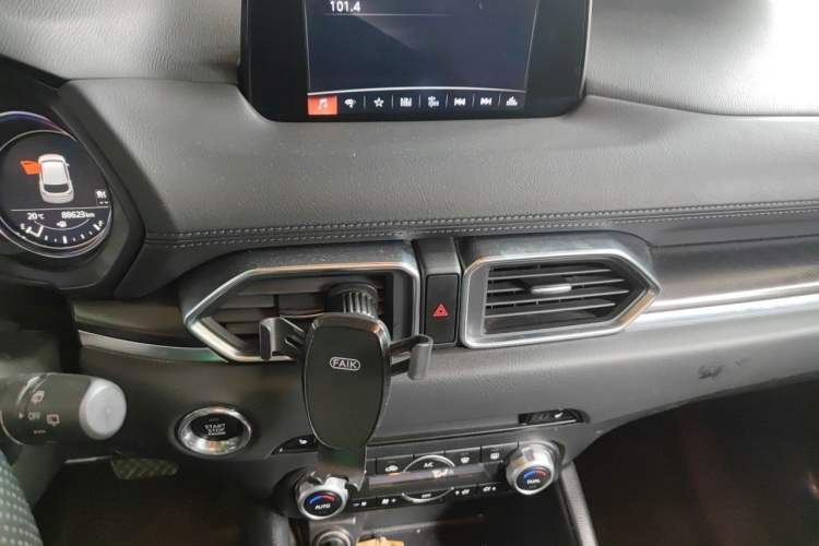 Used Mazda CX-5 2021 2.0L Automatic Two-Wheel Drive Black Knight Audio And AC Panel