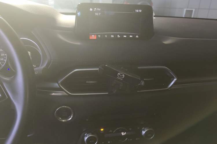 Used Mazda CX-5 2021 2.0L Automatic Two-Wheel Drive Black Knight Audio And AC Panel