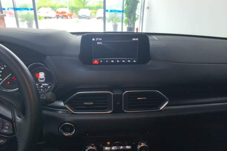 Used Mazda CX-5 2021 2.0L Automatic Two-Wheel Drive Black Knight Audio And AC Panel
