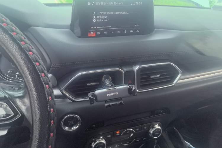 Used Mazda CX-5 2021 2.0L Automatic Two-Wheel Drive Black Knight Audio And AC Panel
