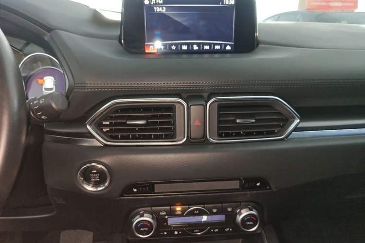 Used Mazda CX-5 2021 2.5L Automatic Two-Wheel Drive Black Knight Audio And AC Panel