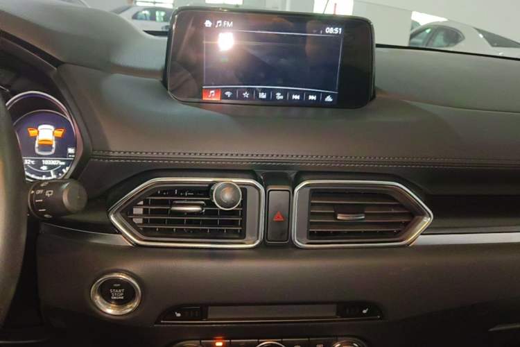 Used Mazda CX-5 2021 2.5L Automatic Two-Wheel Drive Black Knight Audio And AC Panel
