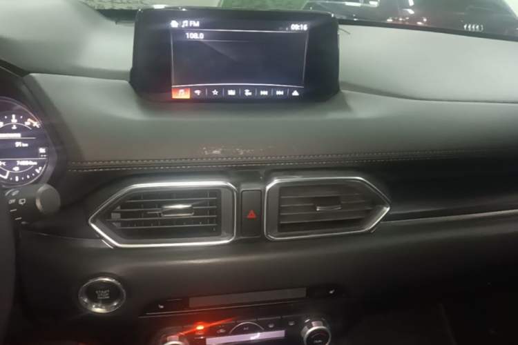Used Mazda CX-5 2021 2.5L Automatic Two-Wheel Drive Black Knight Audio And AC Panel