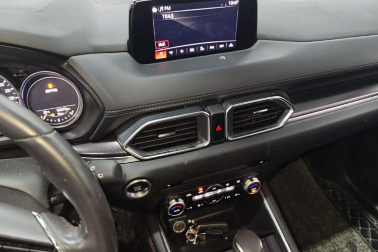Used Mazda CX-5 2021 2.5L Automatic Two-Wheel Drive Black Knight Audio And AC Panel