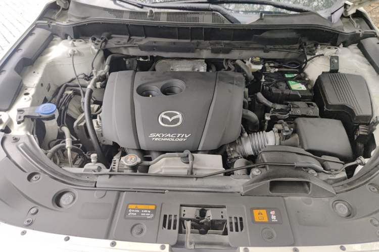 Used Mazda CX-5 2021 2.0L Automatic Two-Wheel Drive Black Knight Engine Bay
