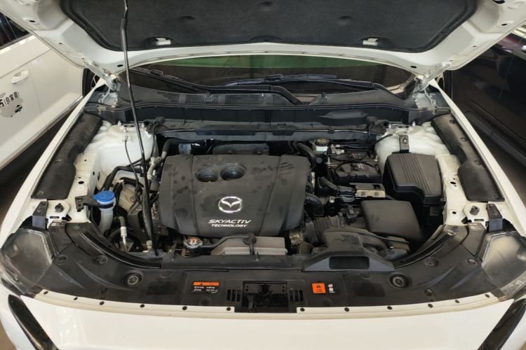 Used Mazda CX-5 2021 2.0L Automatic Two-Wheel Drive Black Knight Engine Bay