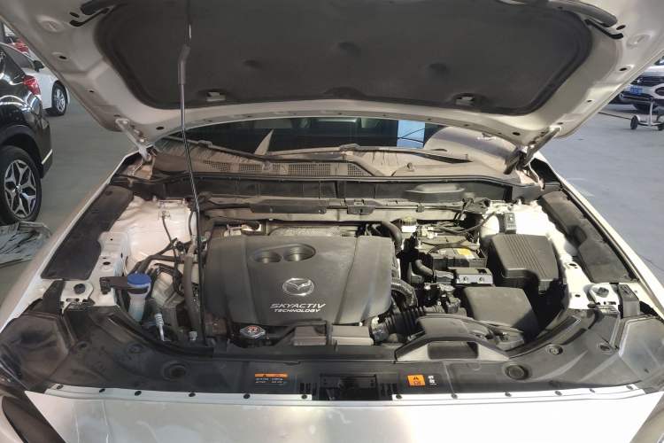 Used Mazda CX-5 2021 2.0L Automatic Two-Wheel Drive Black Knight Engine Bay
