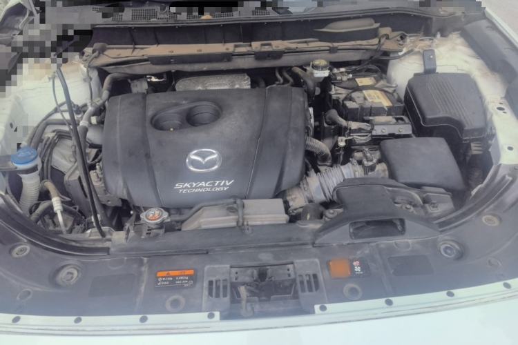 Used Mazda CX-5 2021 2.0L Automatic Two-Wheel Drive Black Knight Engine Bay