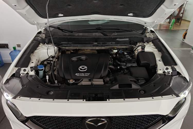 Used Mazda CX-5 2021 2.5L Automatic Two-Wheel Drive Black Knight Engine Bay