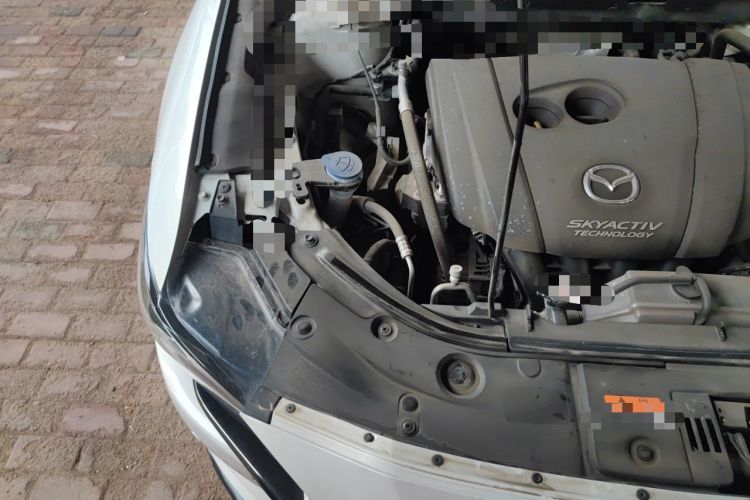Used Mazda CX-5 2021 2.0L Automatic Two-Wheel Drive Black Knight Engine Bay Right