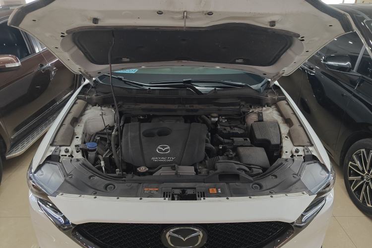 Used Mazda CX-5 2021 2.0L Automatic Two-Wheel Drive Black Knight Engine Bay
