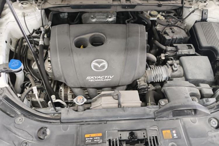 Used Mazda CX-5 2021 2.5L Automatic Two-Wheel Drive Black Knight Engine Bay