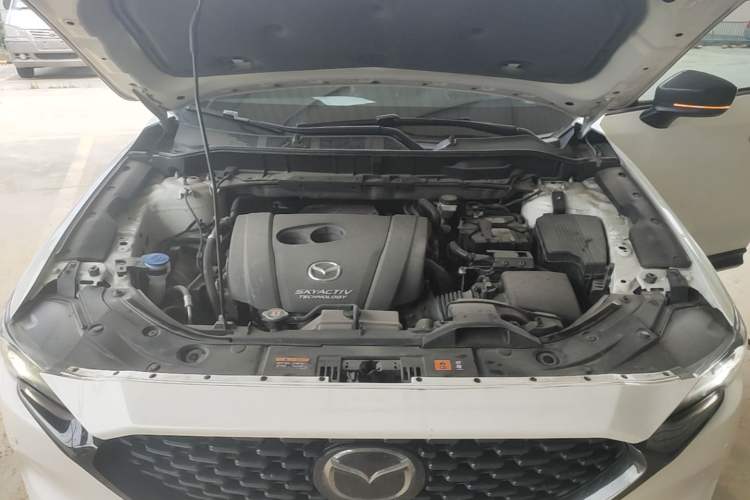 Used Mazda CX-5 2021 2.0L Automatic Two-Wheel Drive Black Knight Engine Bay