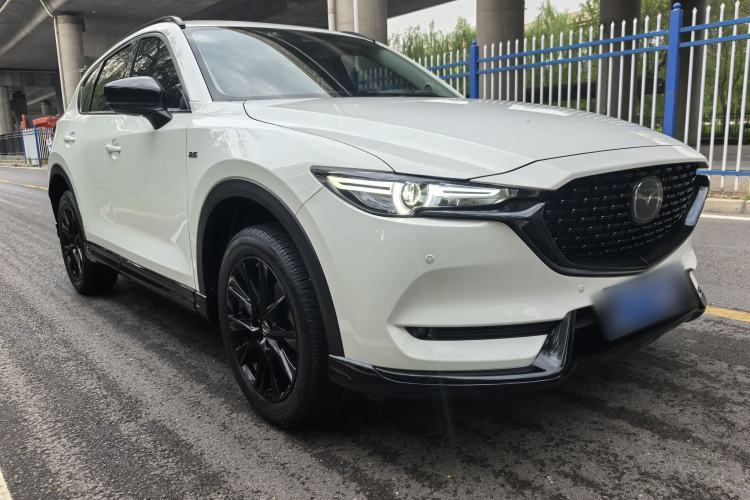 Used Mazda CX-5 2021 2.5L Automatic Two-Wheel Drive Black Knight Exterior 2