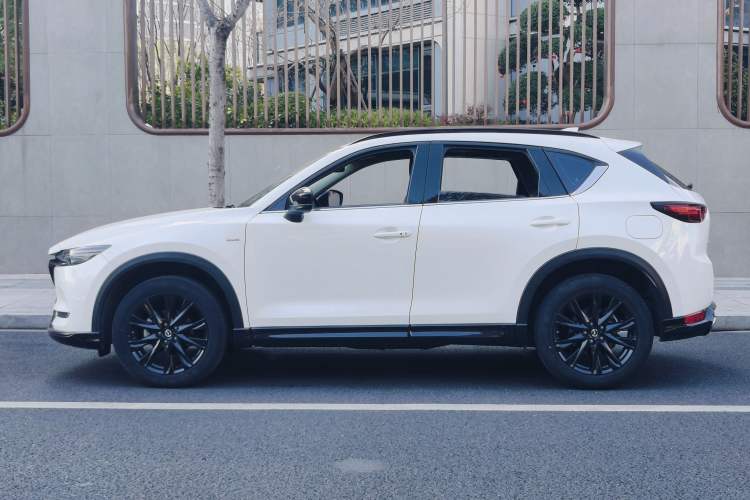 Used Mazda CX-5 2021 2.5L Automatic Two-Wheel Drive Black Knight Exterior 3