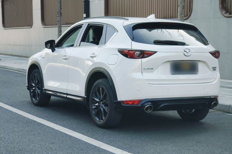 Used Mazda CX-5 2021 2.5L Automatic Two-Wheel Drive Black Knight Exterior 4