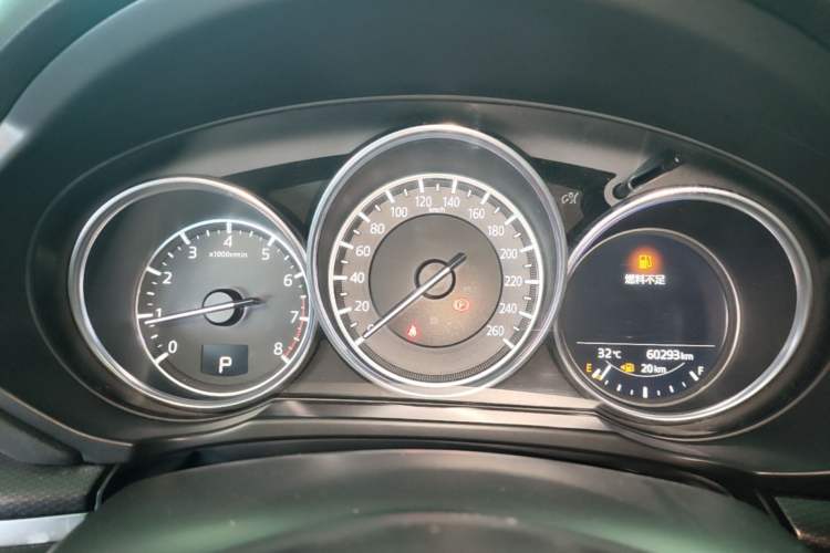 Used Mazda CX-5 2021 2.0L Automatic Two-Wheel Drive Black Knight Instrument Cluster