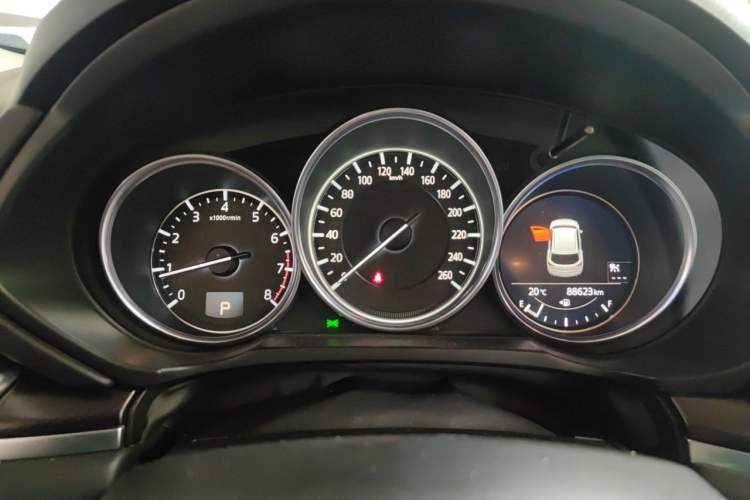 Used Mazda CX-5 2021 2.0L Automatic Two-Wheel Drive Black Knight Instrument Cluster