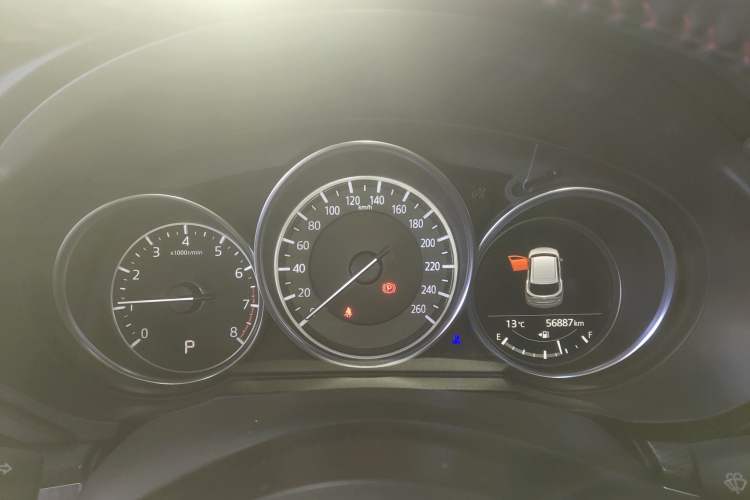 Used Mazda CX-5 2021 2.0L Automatic Two-Wheel Drive Black Knight Instrument Cluster