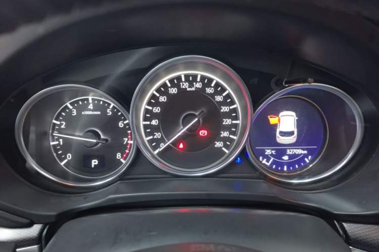 Used Mazda CX-5 2021 2.0L Automatic Two-Wheel Drive Black Knight Instrument Cluster