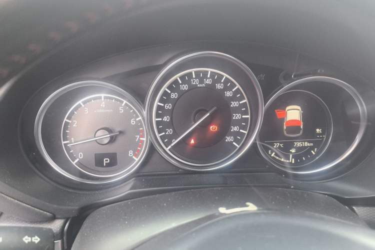 Used Mazda CX-5 2021 2.0L Automatic Two-Wheel Drive Black Knight Instrument Cluster