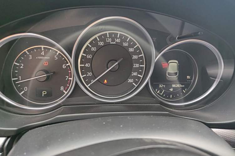 Used Mazda CX-5 2021 2.5L Automatic Two-Wheel Drive Black Knight Instrument Cluster