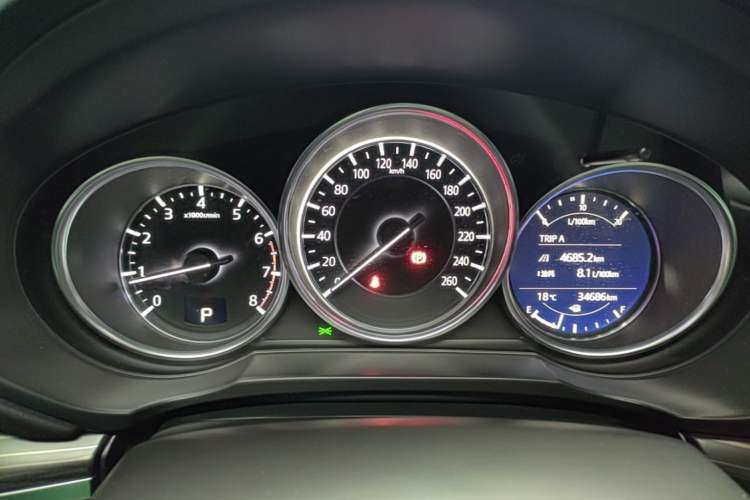 Used Mazda CX-5 2021 2.5L Automatic Two-Wheel Drive ZhiZun Version Instrument Cluster