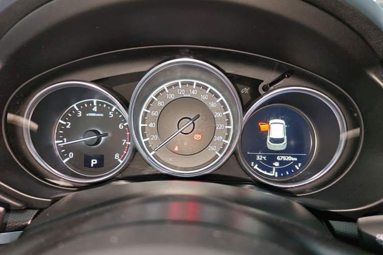 Used Mazda CX-5 2021 2.5L Automatic Two-Wheel Drive Black Knight Instrument Cluster