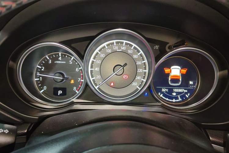 Used Mazda CX-5 2021 2.5L Automatic Two-Wheel Drive Black Knight Instrument Cluster