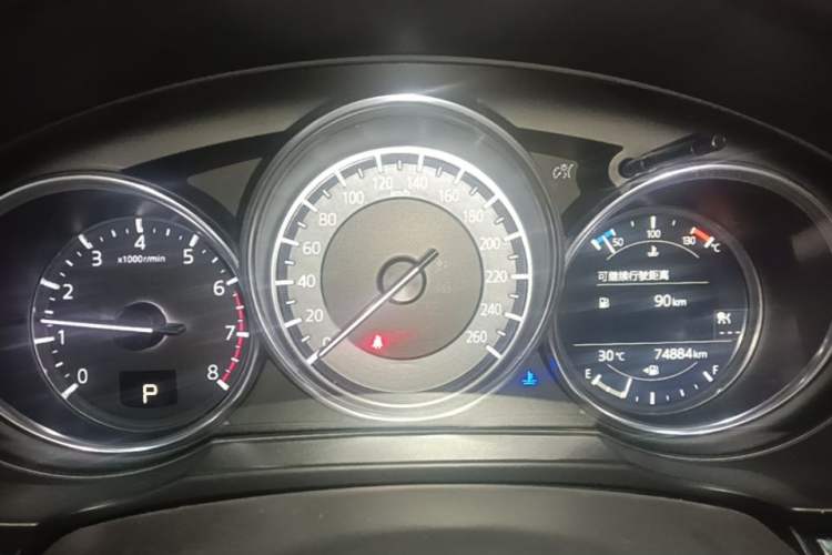 Used Mazda CX-5 2021 2.5L Automatic Two-Wheel Drive Black Knight Instrument Cluster