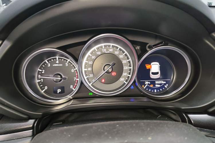 Used Mazda CX-5 2021 2.5L Automatic Two-Wheel Drive Black Knight Instrument Cluster