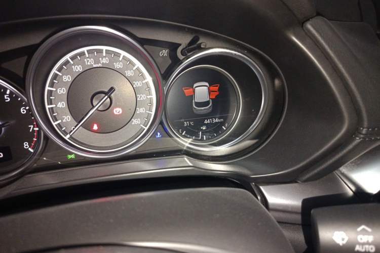 Used Mazda CX-5 2021 2.0L Automatic Two-Wheel Drive Smart Version Odometer Close Up