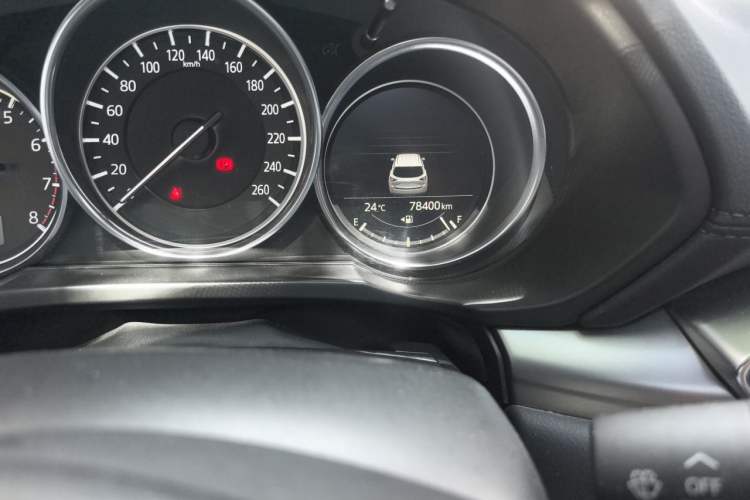 Used Mazda CX-5 2021 2.0L Automatic Two-Wheel Drive Smart Version Odometer Close Up