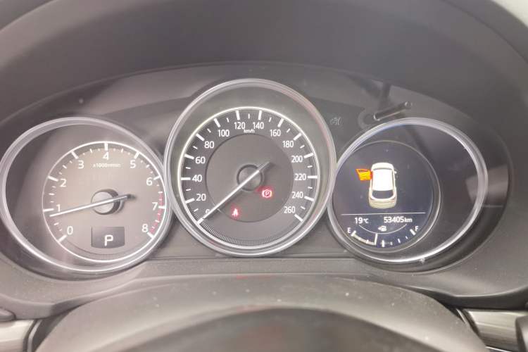 Used Mazda CX-5 2021 2.0L Automatic Two-Wheel Drive ZhiZun Version Odometer Close Up