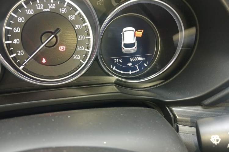 Used Mazda CX-5 2021 2.0L Automatic Two-Wheel Drive ZhiZun Version Odometer Close Up