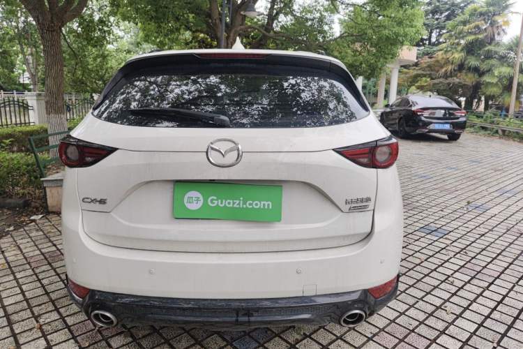 Used Mazda CX-5 2021 2.0L Automatic Two-Wheel Drive Black Knight Rear