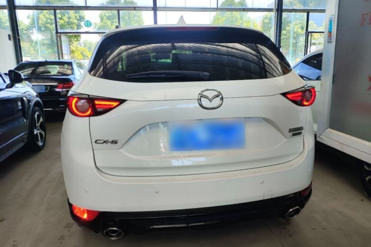 Used Mazda CX-5 2021 2.0L Automatic Two-Wheel Drive Black Knight Rear