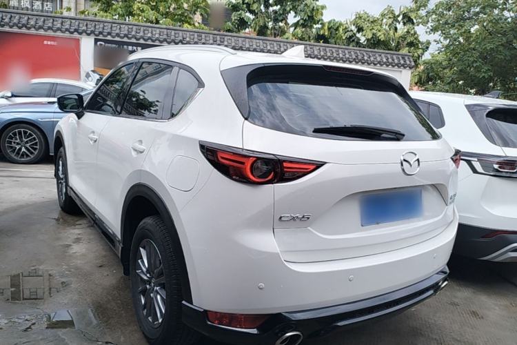 Used Mazda CX-5 2021 2.0L Automatic Two-Wheel Drive ZhiZun Version Rear Left 45 Deg