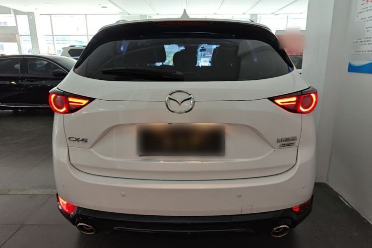 Used Mazda CX-5 2021 2.5L Automatic Two-Wheel Drive Black Knight Rear