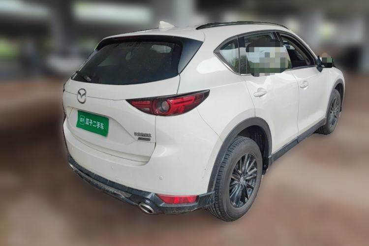 Used Mazda CX-5 2021 2.0L Automatic Two-Wheel Drive Black Knight Rear Right 45 Deg