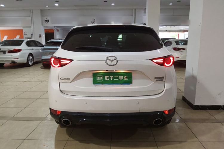 Used Mazda CX-5 2021 2.5L Automatic Two-Wheel Drive Black Knight Rear