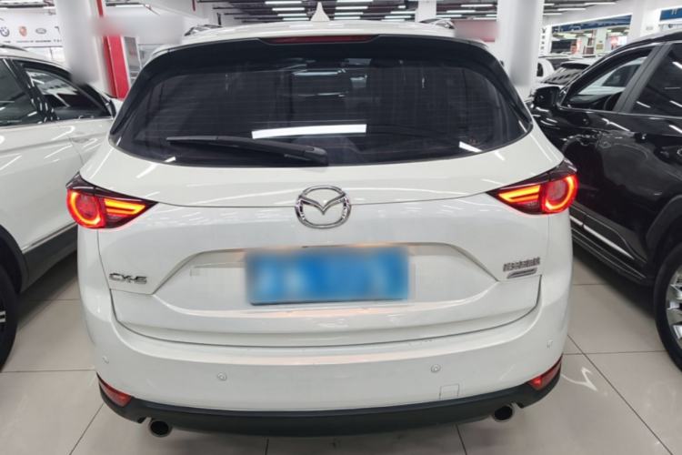 Used Mazda CX-5 2021 2.5L Automatic Two-Wheel Drive Black Knight Rear