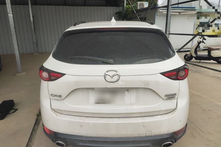 Used Mazda CX-5 2021 2.0L Automatic Two-Wheel Drive Black Knight Rear