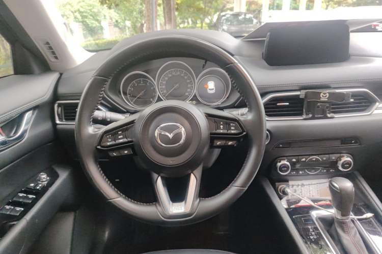 Used Mazda CX-5 2021 2.0L Automatic Two-Wheel Drive Black Knight Steering Wheel