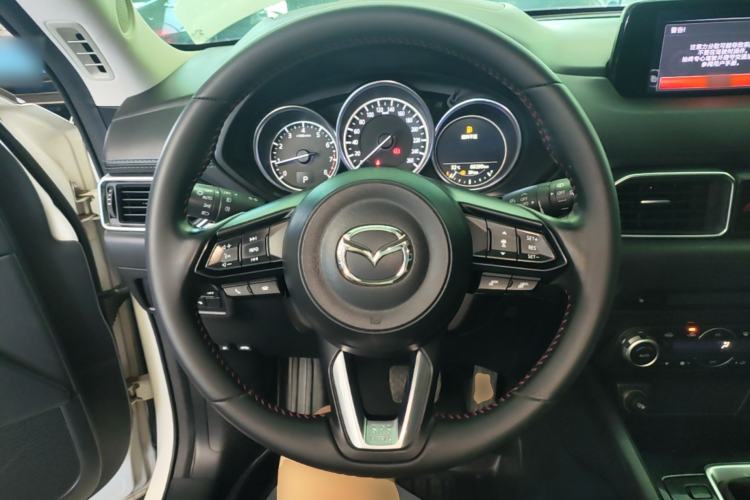 Used Mazda CX-5 2021 2.0L Automatic Two-Wheel Drive Black Knight Steering Wheel