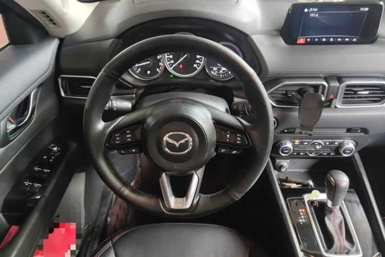Used Mazda CX-5 2021 2.0L Automatic Two-Wheel Drive Black Knight Steering Wheel