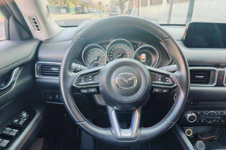 Used Mazda CX-5 2021 2.5L Automatic Two-Wheel Drive Black Knight Steering Wheel