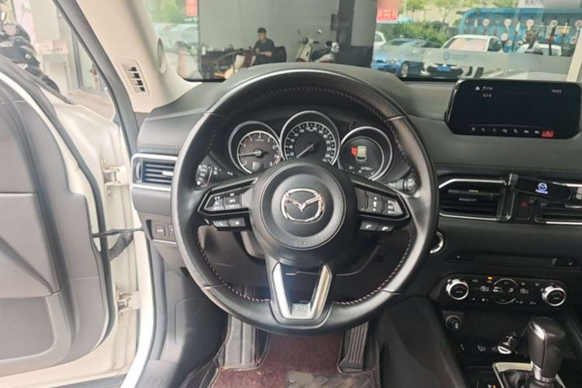 Used Mazda CX-5 2021 2.0L Automatic Two-Wheel Drive Black Knight Steering Wheel